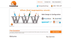 Desktop Screenshot of bespokeshop.com